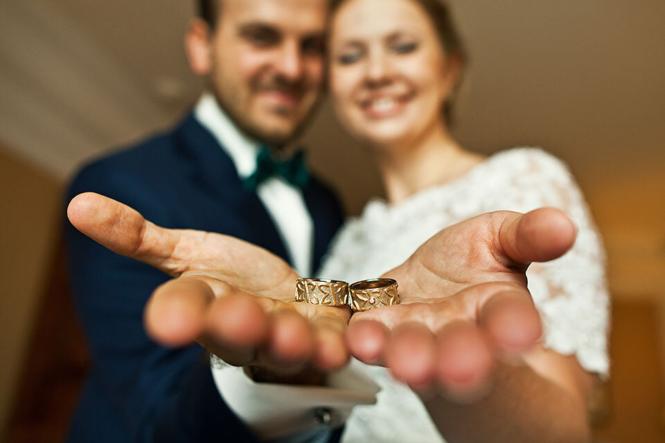 Обручальные кольца для жениха и невесты