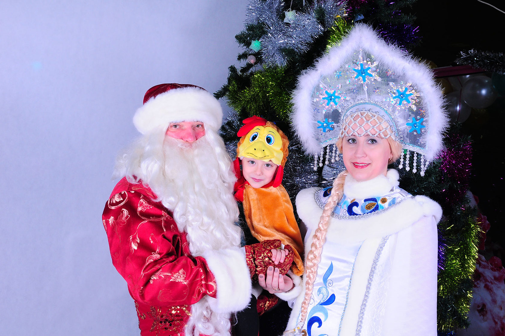 Дед мороз и снегурочка фото для детей