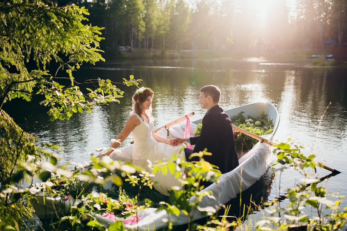 Как организовать свадьбу на природе: выбираем место проведения, меню