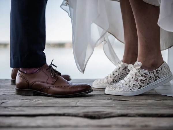 Свадебная обувь для жениха: от мужских туфель до кед - hot wedding