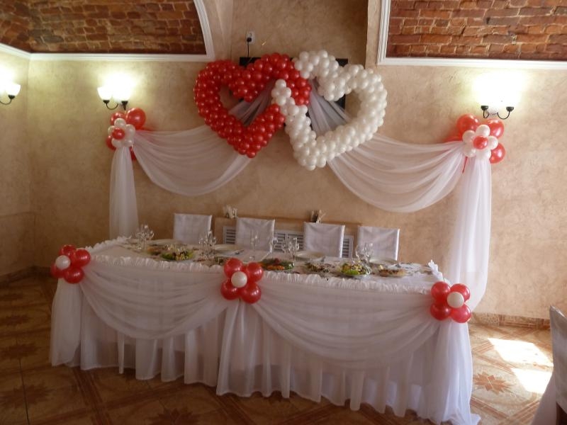 Стол молодоженов 🥗 как украсить, декор для украшения столов на свадьбе