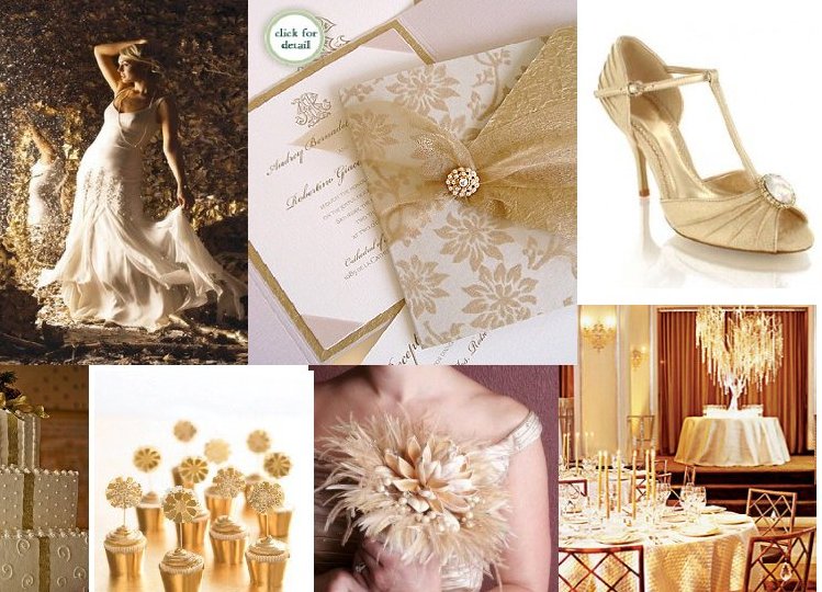 Свадьба в золотом цвете: особенности оформления