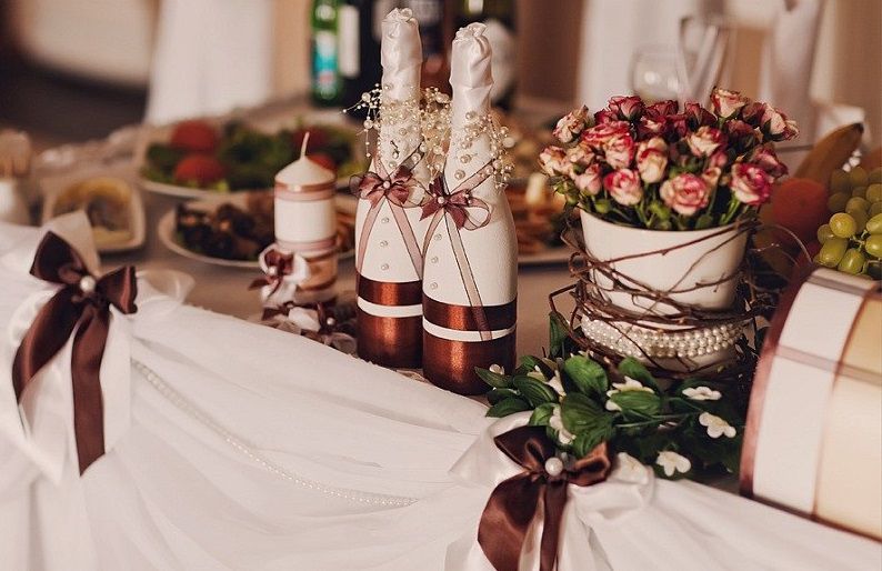 ᐉ шоколадная свадьба - идеи по оформлению зала, букета, нарядов - svadebniy-mir.su