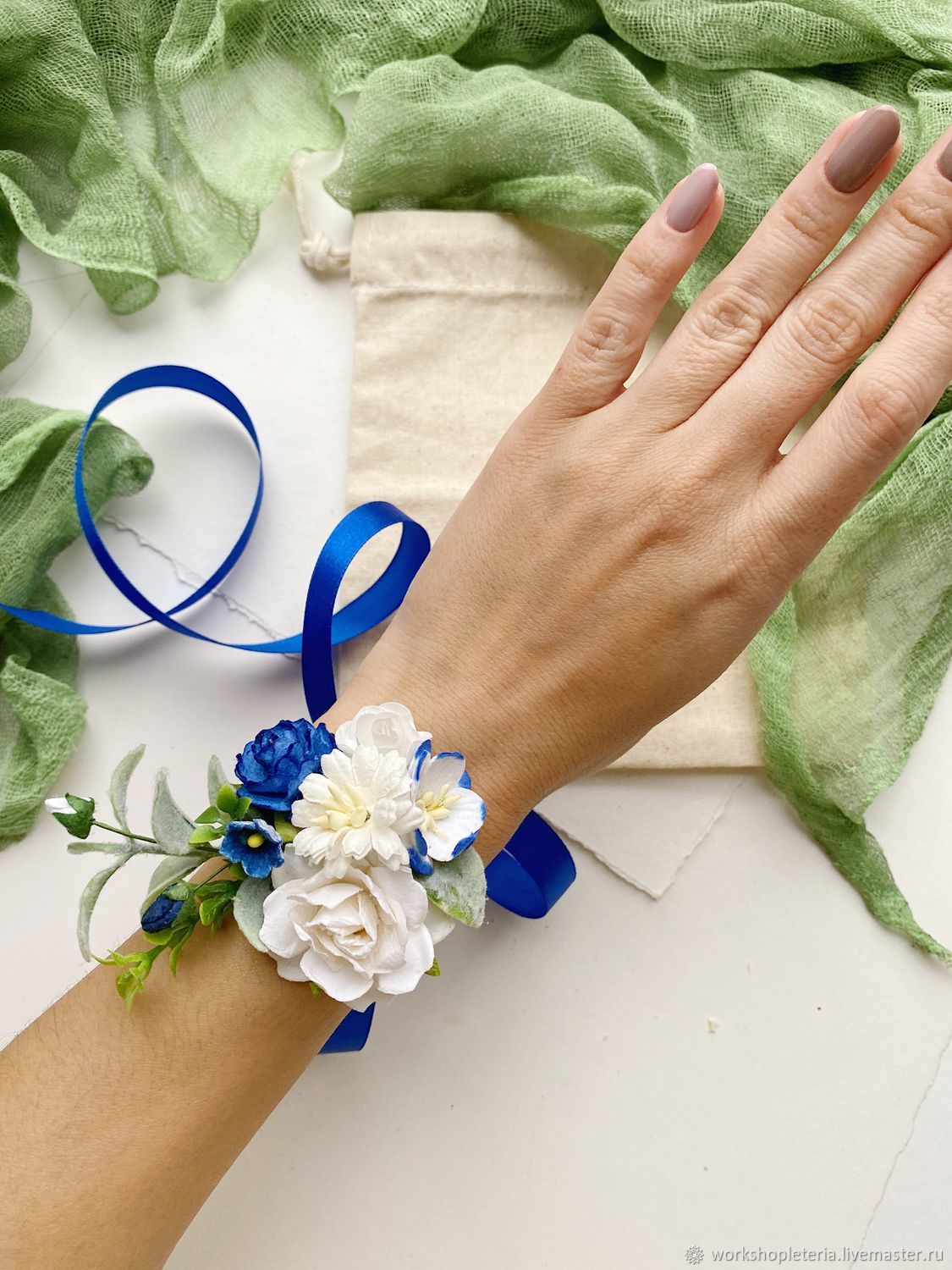Свадебный браслет на руку