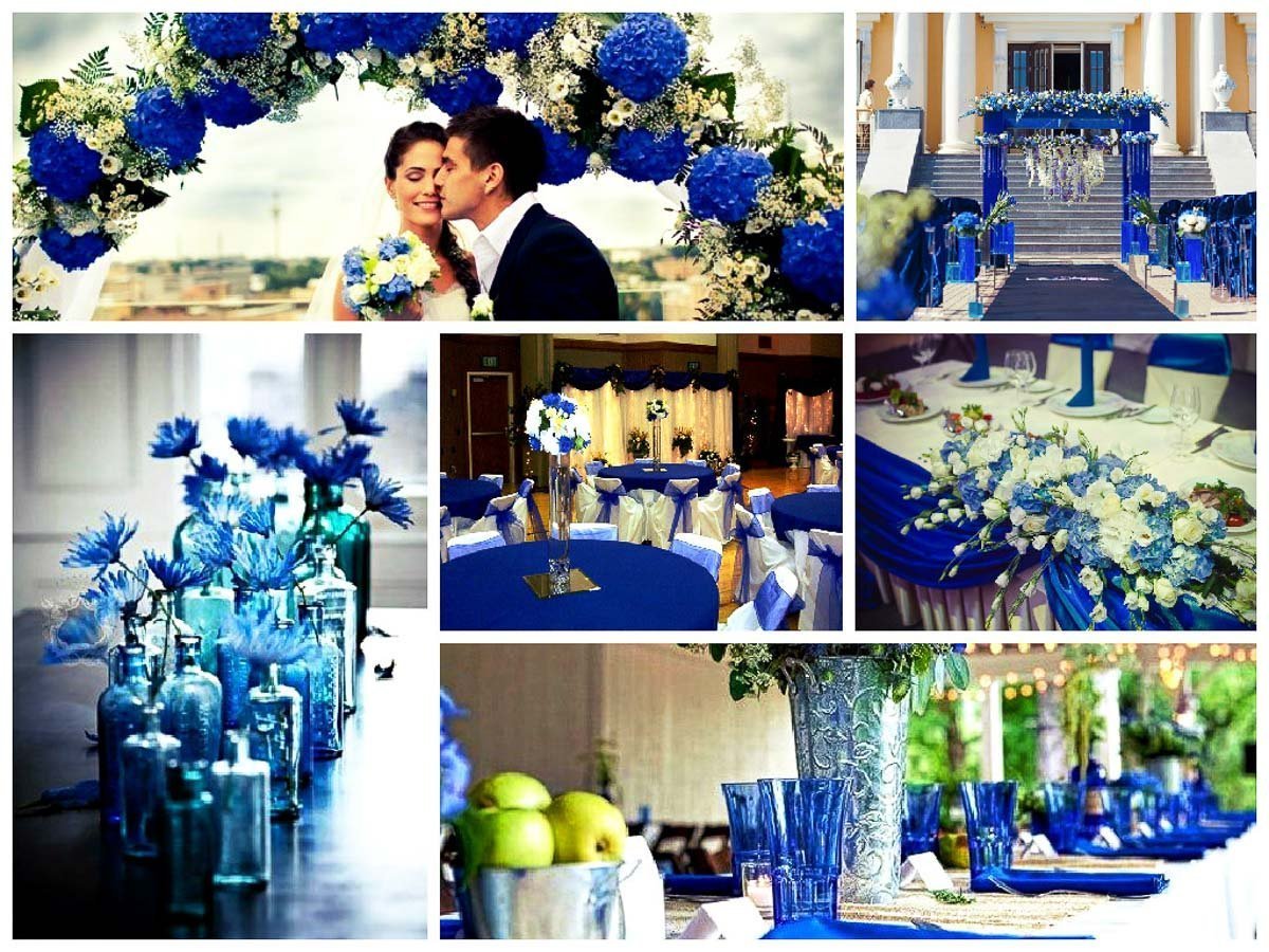 Голубая свадьба: стильная свадьба в нежном тоне