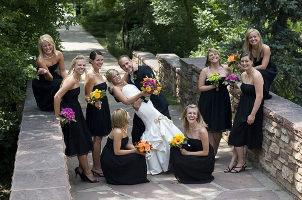 Свадьба в черном цвете, можно ли выходить замуж в черном платье