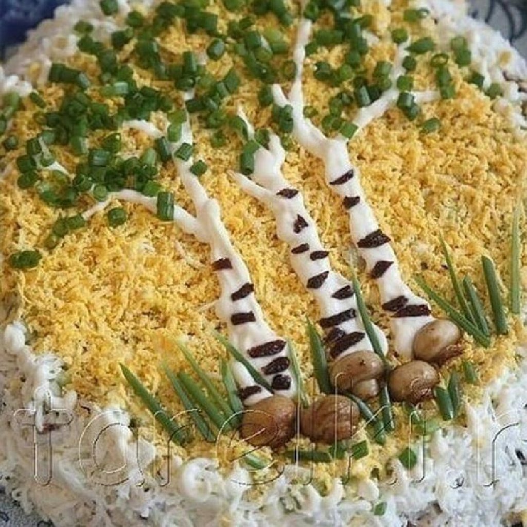 Рецепты салатов на день рождения с фото