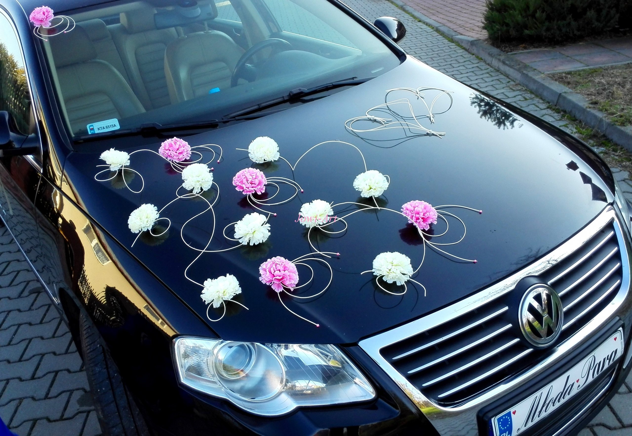 Украшение машины на свадьбу своими руками - идеи