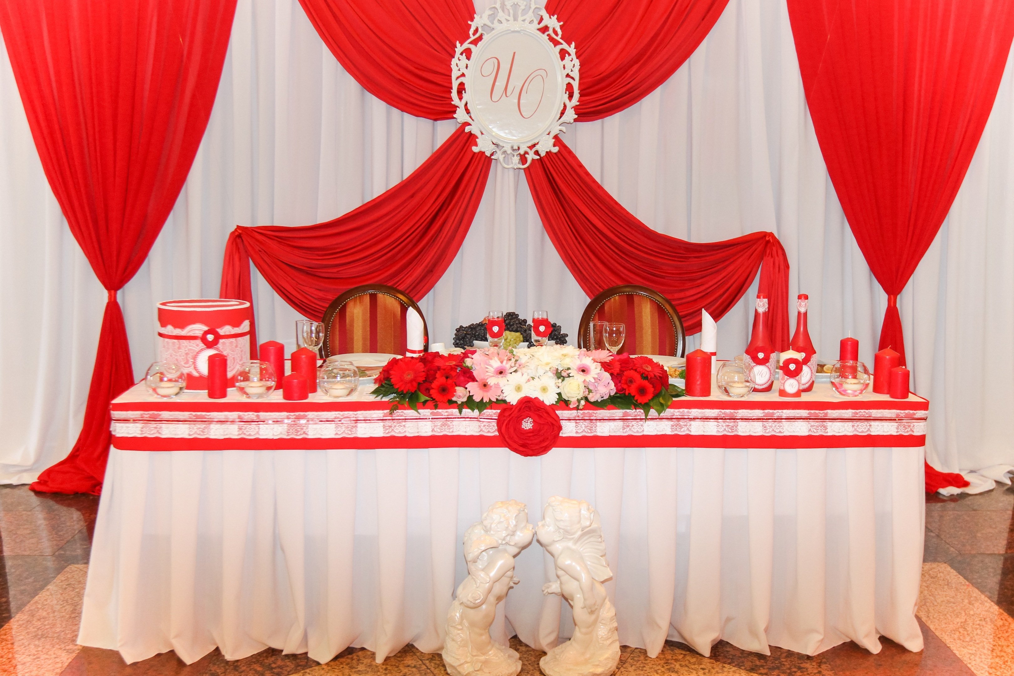 Украшение на свадьбу зала: мегакрутые оформления + 175 фото