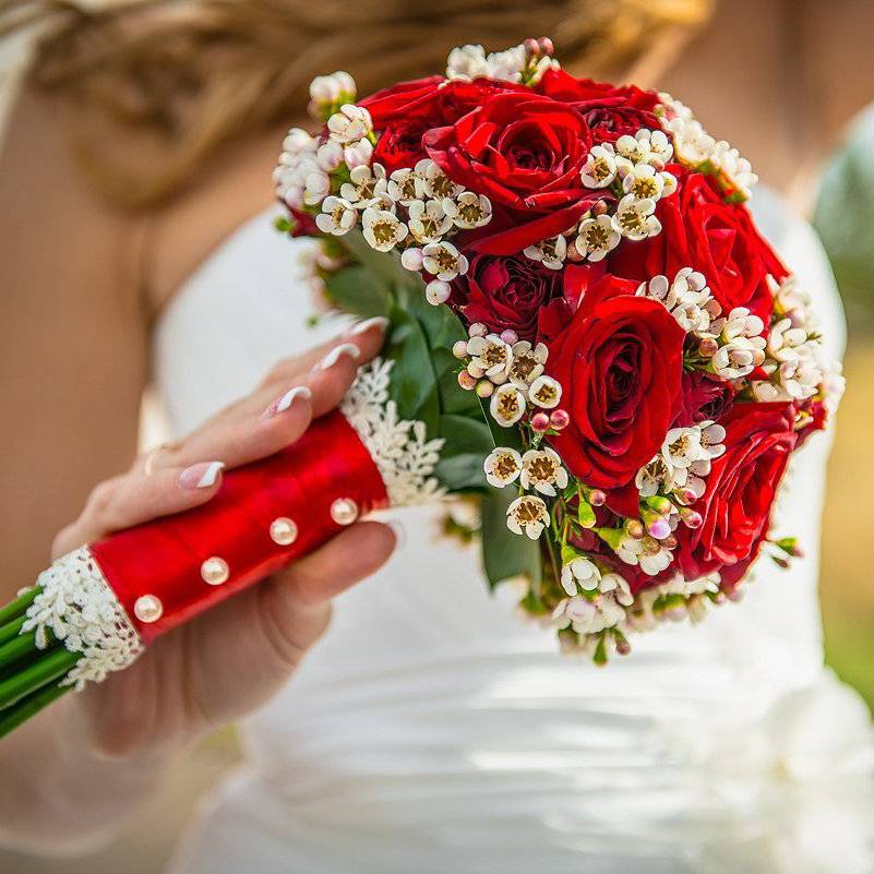Бирюзовые свадебные букеты - советы по выбору и составлению своими руками с фото