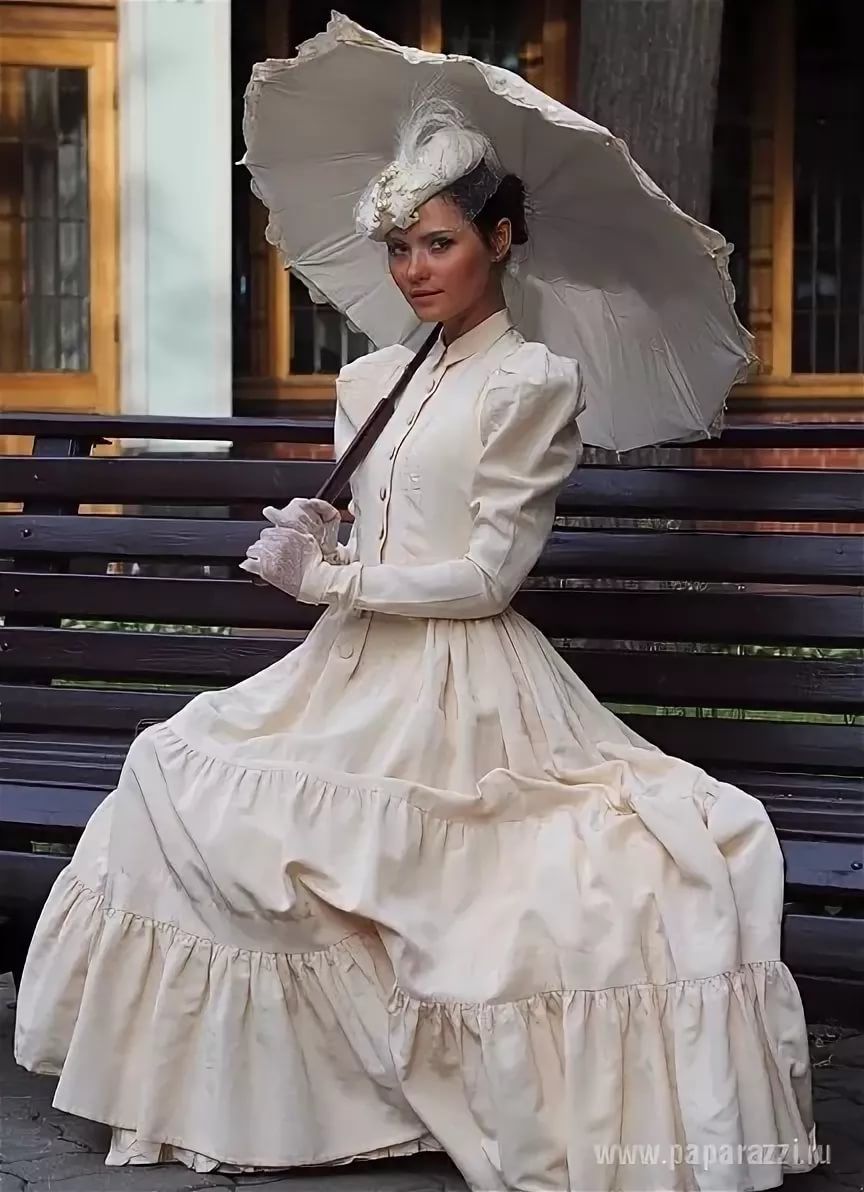 Свадебные платья в 19 веке
