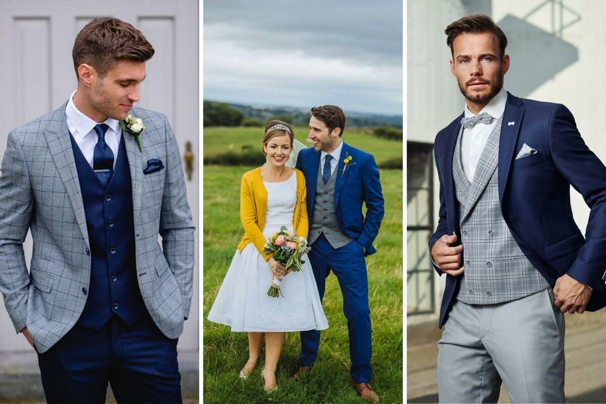 Модные костюмы для мужчин на свадьбу в качестве жениха