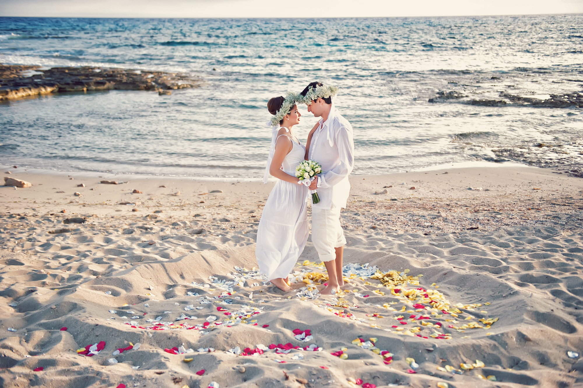 Пляжная свадьба на море